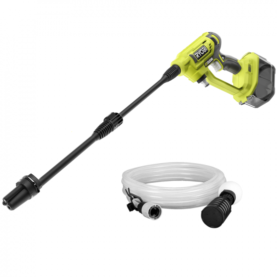 RYOBI RY18PW22A-0 EZClean - Battery-operated pressure washer gun - 18V - WITHOUT BATTERY AND BATTERY CHARGER