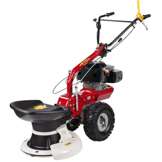 Eurosystems P 70 EVO Wheeled Self-propelled Petrol Rotary Scythe Mower - Loncin 224 OHV