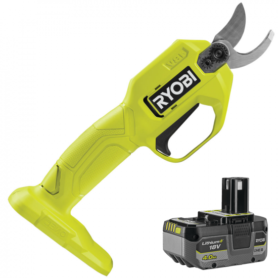 RYOBI RY18SCA-0 18V Battery-powered Pruning Shears - With 18 V / 4Ah battery