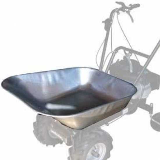 Whelbarrow tray to be applied in replacement of the 120 lt tank