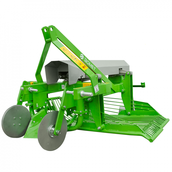 Bomet URSA Tractor-mounted potato Digger - with Side Discharge and Oscillating Sieve