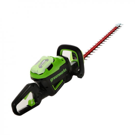 Greenworks GD60HT66 60 V Battery-powered Electric Hedge Trimmer - 66 cm Blade - WITHOUT BATTERY AND BATTERY CHARGER