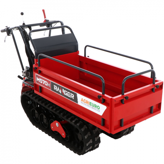 Ranger M570 H Extendable Tracked Power Barrow - Honda GX200 Engine