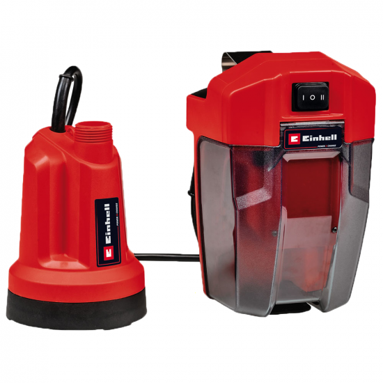 Einhell GE-SP 18 LL Li Submersible Pump for Clear Water - BATTERY AND BATTERY CHARGER NOT INCLUDED