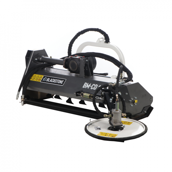 Blackstone BM-CD 140 - Tractor-mounted flail Mower - Inter-Row Disc - Medium series - Hydraulic shift