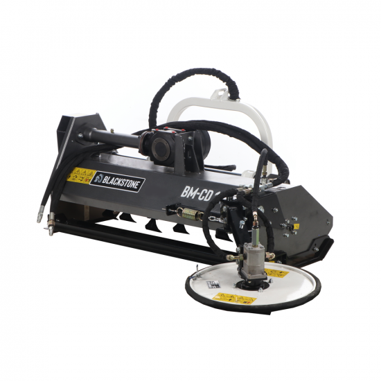 Blackstone BM-CD 120 - Tractor-mounted flail mower - Inter-Row Disc - Medium series - Hydraulic shift