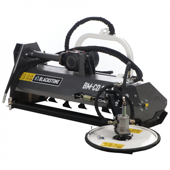 Blackstone BM-CD 180 - Tractor-mounted flail mower - Inter-Row Disc - Medium series - Hydraulic shift