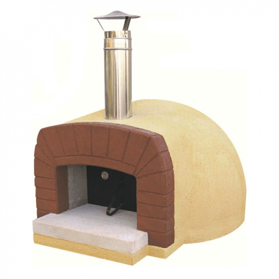 Linea VZ Etna - Outdoor Wood-fired Oven with &Oslash; 85 cm Cooking Chamber - Cooking Capacity: 3 pizzas