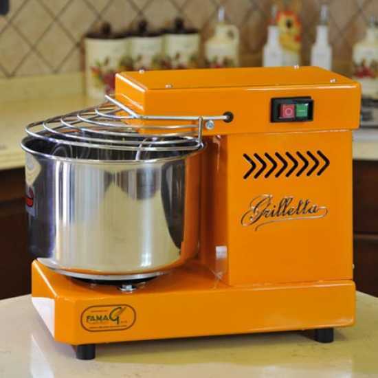 Famag Grilletta IM 5/230 1 Speed Colour Orange - Spiral Mixer 5 Kg