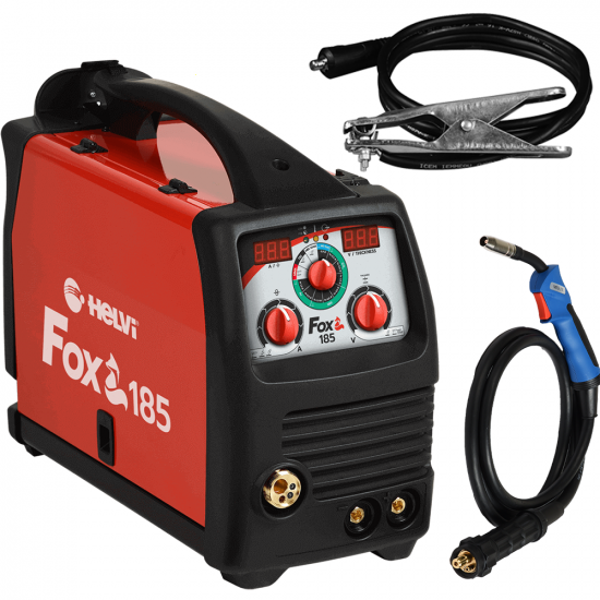 Helvi Fox185 flex-line - Inverter wire welding machine - MIG-MMA-TIG