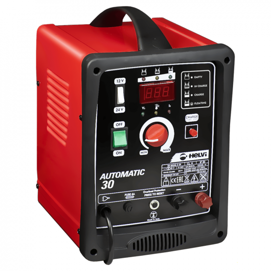 Helvi Automatic 30 - Automatic charger and maintainer - 12/24 V - Single-phase