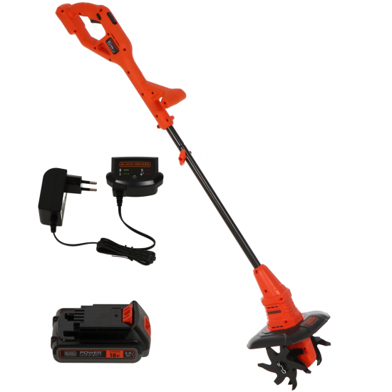 Black &amp; Decker BETL1820L-QW - Cordless tiller - 18V 2Ah