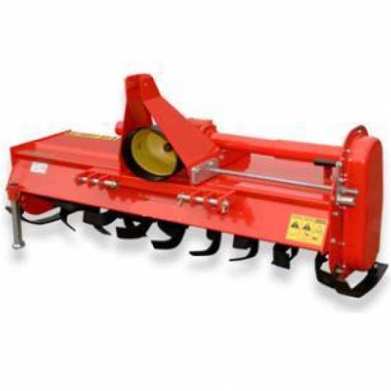 Agrieuro UR 132 Tractor-mounted Rotary Tiller Medium Series with Mechanical Shifting - Counterclockwise PTO (left-hand rotation)