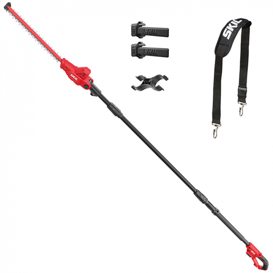 Skil 0640 CA - Battery-powered hedge trimmer on extension pole - BATTERY AND BATTERY CHARGER NOT INCLUDED