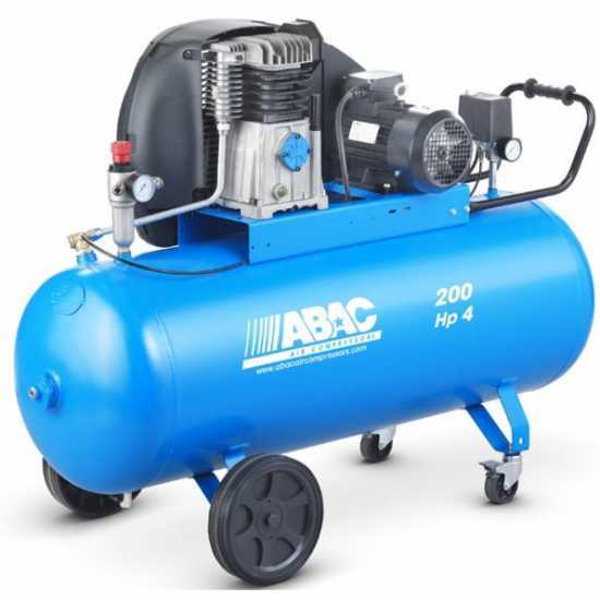 Abac Pro A39B 200 CT4 - Belt-driven Air Compressor - 200L Tank