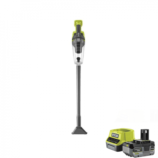 Ryobi RHV18F-0 - Cordless vacuum cleaner with extension - 18V - 4 Ah