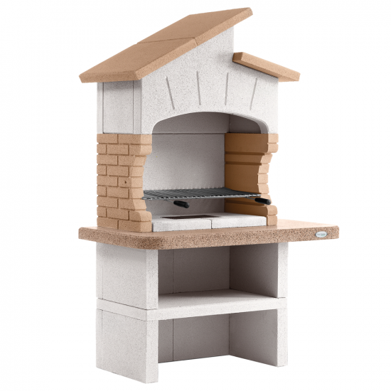 Palazzetti Lido - Wood and coal masonry barbecue