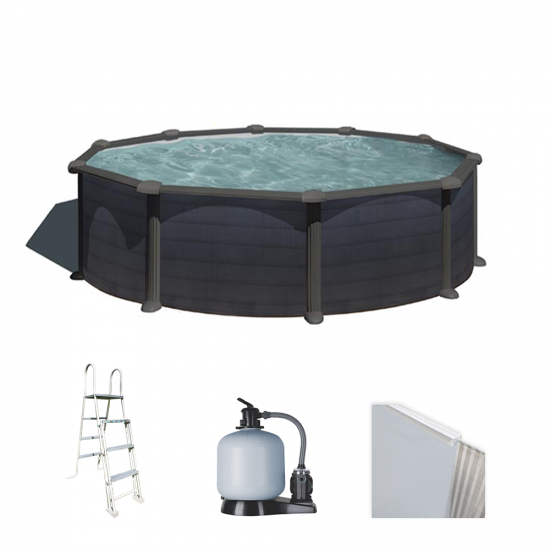 Gre Granada Round &Oslash;460 x 132 cm - Above-ground Steel Pool