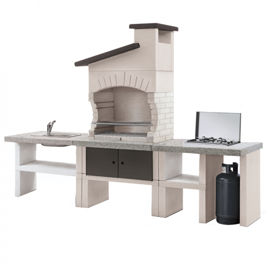 Palazzetti Guanaco 2 - Outdoor Masonry Kitchen