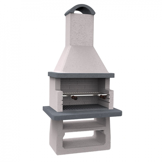 Edilmark GF65 - Charcoal masonry barbecue