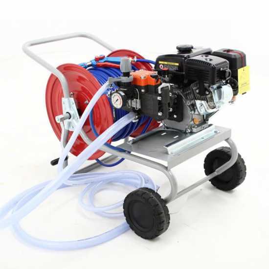 Comet MP 30 Sprayer Pump with Loncin G 200 F Petrol Engine and Trolley Kit 