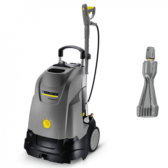 Karcher Pro HDS 5/15 U eco!Booster Hot Water Pressure Washer with Brass Pump - Portable - Single-phase