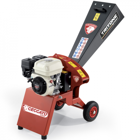 Ceccato Tritone Sprint - Professional petrol garden shredder - Honda GP 160 engine