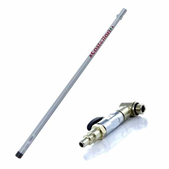 Castellari APF 28 100 PE extension pole - 100 cm fixed pneumatic extension pole