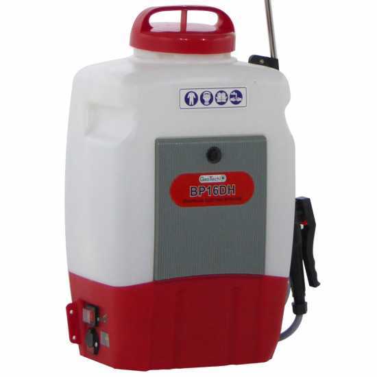 GeoTech BP16DH - Battery-powered Shoulder Sprayer Pump - 16 L 