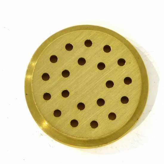 Brass Pasta Die for 3 mm SPAGHETTI. Specific for New O.M.R.A Pasta Makers