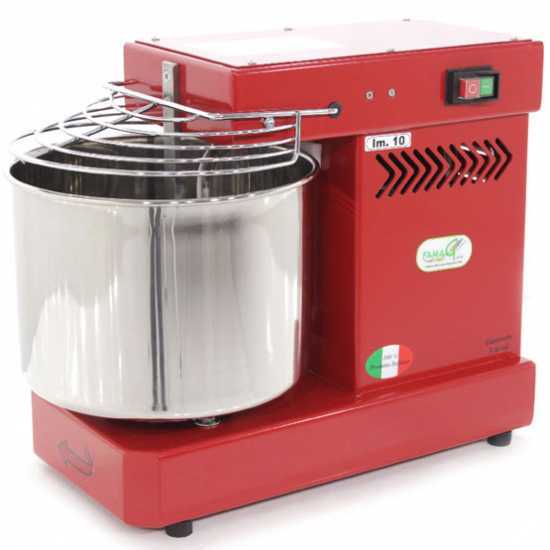 Famag IM 10/230 1 Speed Red - Spiral Mixer 10 Kg