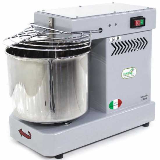 Famag IM 8 electric dough mixer - 8 Kg dough capacity - Grey model