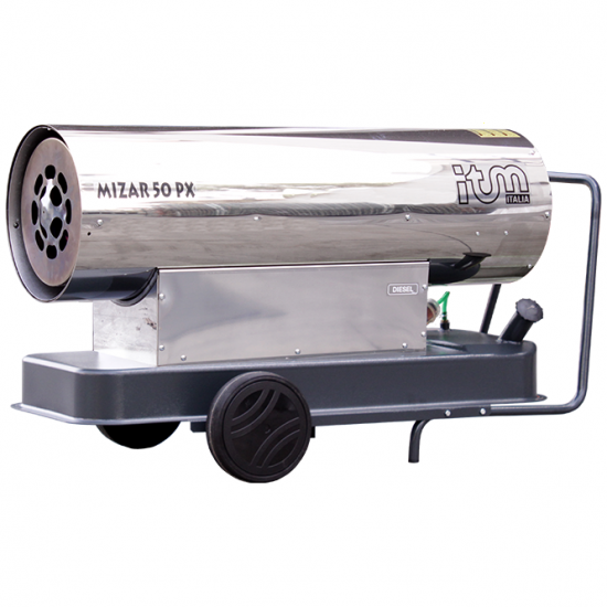 ITM MIZAR 50PX INOX Direct Diesel Hot Air Generator - Direct combustion