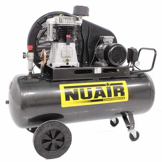 Nuair NB/5,5 T/200 - Belt-driven Three-phase Electric Air Compressor - 5.5 Hp Motor - 200 L