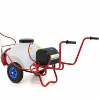 12V Battery-powered Sprayer Pump on Trolley - 7.2 Ah 70 L - Electric Sprayer Pump on Trolley