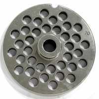 Reber Die Plate model TC 32 - 10 mm holes -  Die Plate for Meat Grinder - Die Plate Diameter 99 mm