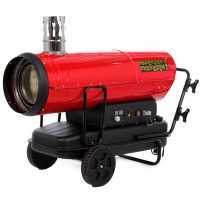 GeoTech IDH 8000 -Diesel Hot Air Generator - Indirect Heating - Trolley