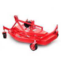 AgriEuro TMM 150 flat tractor mounted lawn mower - 3 rotors with 1 blade.