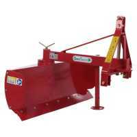 GeoTech DL140 Tractor-mounted Grader Blade - 360&deg; Rotation and Adjustable Arm