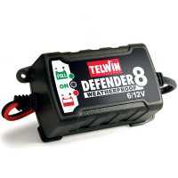 Telwin Defender 8 Smart Battery Charger and Maintainer - 6/12V Lead Batteries