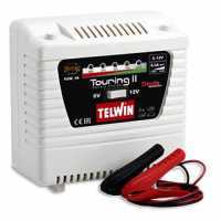 Telwin Touring 11 Battery Charger - 6 and 12 V batteries - LED Charging Indicator