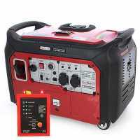 GeoTech-Pro PTGA 5000i - 4 kW Silenced Inverter Power Generator - DC 3.5 kW Single-phase + ATS