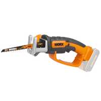 Worx WG894E.9 - Battery-powered Jigsaw - 3 Blades Included - WITHOUT BATTERY AND CHARGER