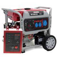 GeoTech PRO GGP 9500 ESA - 7.9 kW Wheeled Power Generator with AVR and Electric Start - DC 7.5 kW Single-phase + ATS