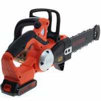 Black &amp; Decker GKC1820L20-QW Electric Chainsaw - 20 cm blade - 18V 2Ah Lithium battery