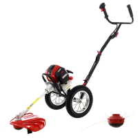 GeoTech WBC-P 540 - Fuel mix wheeled push brush cutter