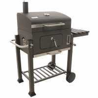 Royal Food CB2400 Medium Charcoal Barbecue with Steel Grid - Standard Size - 2400 cm&sup2; Cooking Surface