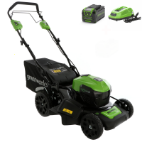 Greenworks GD40LM46SPK4 Battery-powered Electric Lawn Mower 40 V