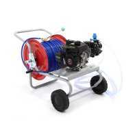 Comet MTP MC 25 Sparyer Pump and Loncin 148F-2 4-stroke Engine and Trolley Kit