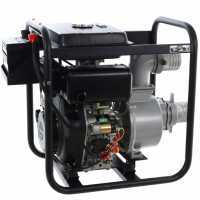 BlackStone BD 10000ES Diesel Water Pump, 100 mm Fittings - 4 inches - electric start - 14 L tank - Euro 5